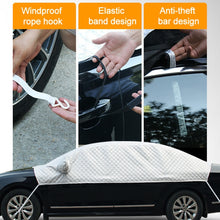 Load image into Gallery viewer, Car Half-cover Car Clothing Sunscreen Heat Insulation Sun Nisor, Aluminum Foil, Aluminum Foil 3.6x1.6x1.5m, Aluminum Foil 3.9×1.7×1.5m, Aluminum Foil 4.3×1.8×1.5m, Aluminum Foil 4.3x1.7x1.5m, Aluminum Foil 4.3x1.8x1.6m, Aluminum Foil 4.5x1.8x1.7m      ...