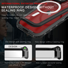 Load image into Gallery viewer, RedPepper IP68 Waterproof MagSafe Phone Case, For iPhone 15 Pro Max, For iPhone 15 Pro, For iPhone 15 Plus, For iPhone 15