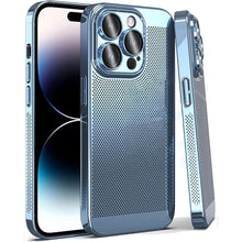 Load image into Gallery viewer, Fine Mesh Cooling Phone Case, For iPhone 15 Pro Max, For iPhone 15 Pro, For iPhone 15 Plus, For iPhone 15, For iPhone 14 Plus, For iPhone 14, For iPhone 14 Pro, For iPhone 14 Pro Max