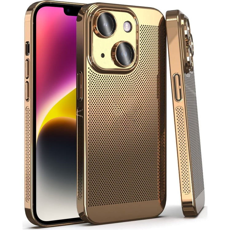 Fine Mesh Cooling Phone Case, For iPhone 15 Pro Max, For iPhone 15 Pro, For iPhone 15 Plus, For iPhone 15, For iPhone 14 Plus, For iPhone 14, For iPhone 14 Pro, For iPhone 14 Pro Max