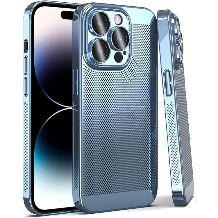 Fine Mesh Cooling Phone Case, For iPhone 15 Pro Max, For iPhone 15 Pro, For iPhone 15 Plus, For iPhone 15, For iPhone 14 Plus, For iPhone 14, For iPhone 14 Pro, For iPhone 14 Pro Max