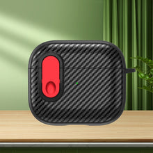 Load image into Gallery viewer, Carbon Fiber Texture Wireless Earphones Case with Security Lock, For AirPods Pro 2, For AirPods 3, For AirPods Pro, For AirPods 2 / 1
