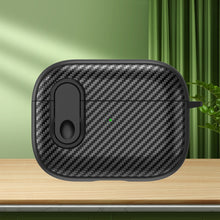 Load image into Gallery viewer, Carbon Fiber Texture Wireless Earphones Case with Security Lock, For AirPods Pro 2, For AirPods 3, For AirPods Pro, For AirPods 2 / 1