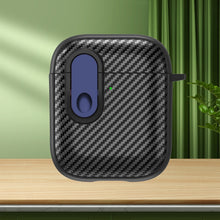 Load image into Gallery viewer, Carbon Fiber Texture Wireless Earphones Case with Security Lock, For AirPods Pro 2, For AirPods 3, For AirPods Pro, For AirPods 2 / 1