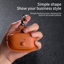 Load image into Gallery viewer, Leather TWS Earphone Protective Case with Hook, For Sony WF-1000XM4