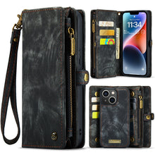 Load image into Gallery viewer, CaseMe 008 Detachable Multifunctional Leather Phone Case, For iPhone 15 Pro Max, For iPhone 15 Pro, For iPhone 15 Plus, For iPhone 15