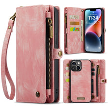 Load image into Gallery viewer, CaseMe 008 Detachable Multifunctional Leather Phone Case, For iPhone 15 Pro Max, For iPhone 15 Pro, For iPhone 15 Plus, For iPhone 15