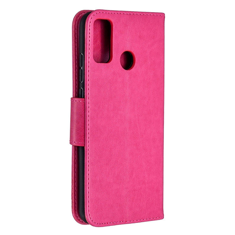 Two Butterflies Embossing Pattern Horizontal Flip Leather Case with Holder & Card Slot & Wallet & Lanyard, For Huawei Honor 9X Lite, For Xiaomi Redmi 9