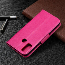 Load image into Gallery viewer, Two Butterflies Embossing Pattern Horizontal Flip Leather Case with Holder &amp; Card Slot &amp; Wallet &amp; Lanyard, For Huawei Honor 9X Lite, For Xiaomi Redmi 9