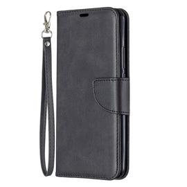 Retro Lambskin Texture Pure Color Horizontal Flip PU Leather Case with Holder & Card Slots & Wallet & Lanyard, For Xiaomi Redmi 9, For Huawei Honor 9X Lite
