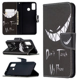 Colored Drawing Pattern Horizontal Flip Leather Case with Holder & Card Slots & Wallet, For Huawei Honor 9X Lite, For Xiaomi Redmi 9