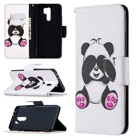 Colored Drawing Pattern Horizontal Flip Leather Case with Holder & Card Slots & Wallet, For Xiaomi Redmi 9, For Huawei Honor 9X Lite