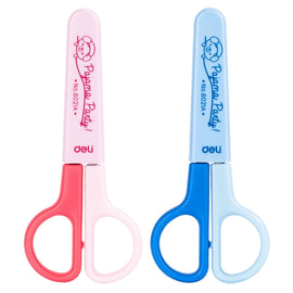 Deli 6021A Student Scissors Mini Portable Children Handmade Paper-cut Scissors