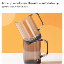 Load image into Gallery viewer, Plastic Transparent Acrylic Teeth Brushing Mouthwash Cup, 1pc