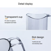 Load image into Gallery viewer, Plastic Transparent Acrylic Teeth Brushing Mouthwash Cup, 1pc
