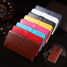 Load image into Gallery viewer, idewei Crazy Horse Texture Horizontal Flip Leather Case with Holder &amp; Card Slots &amp; Wallet, For Xiaomi Redmi Note 9, For UMIDIGI S5 Pro, For Vivo Y50