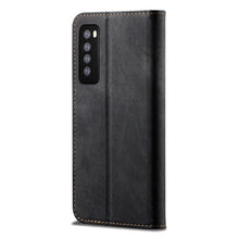Load image into Gallery viewer, Denim Texture Casual Style Horizontal Flip Leather Case with Holder &amp; Card Slots &amp; Wallet, For Huawei Nova 7, For Huawei Nova 7 Pro, For Huawei Nova 7 SE / P40 Lite 5G, For Vivo Y50, For Huawei Honor X10 5G, For Xiaomi Redmi Note 9                     ...