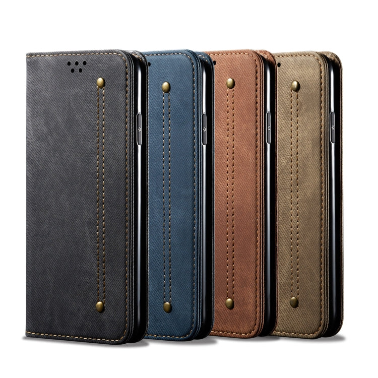 Denim Texture Casual Style Horizontal Flip Leather Case with Holder & Card Slots & Wallet, For Huawei Nova 7, For Huawei Nova 7 Pro, For Huawei Nova 7 SE / P40 Lite 5G, For Vivo Y50, For Huawei Honor X10 5G, For Xiaomi Redmi Note 9                     ...