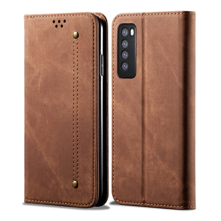 Denim Texture Casual Style Horizontal Flip Leather Case with Holder & Card Slots & Wallet, For Huawei Nova 7, For Huawei Nova 7 Pro, For Huawei Nova 7 SE / P40 Lite 5G, For Vivo Y50, For Huawei Honor X10 5G, For Xiaomi Redmi Note 9                     ...