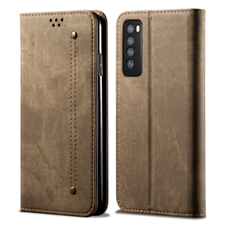 Denim Texture Casual Style Horizontal Flip Leather Case with Holder & Card Slots & Wallet, For Huawei Nova 7, For Huawei Nova 7 Pro, For Huawei Nova 7 SE / P40 Lite 5G, For Vivo Y50, For Huawei Honor X10 5G, For Xiaomi Redmi Note 9                     ...