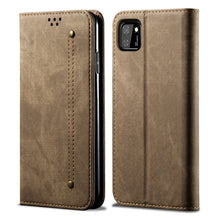 Load image into Gallery viewer, Denim Texture Casual Style Horizontal Flip Leather Case with Holder &amp; Card Slots &amp; Wallet, For Huawei Nova 7, For Huawei Nova 7 Pro, For Huawei Nova 7 SE / P40 Lite 5G, For Vivo Y50, For Huawei Honor X10 5G, For Xiaomi Redmi Note 9                     ...