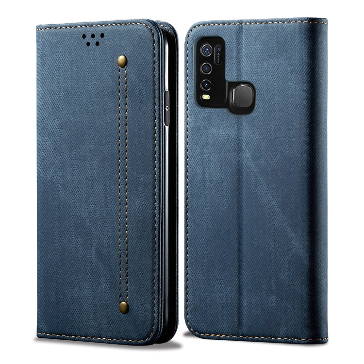 Denim Texture Casual Style Horizontal Flip Leather Case with Holder & Card Slots & Wallet, For Huawei Nova 7, For Huawei Nova 7 Pro, For Huawei Nova 7 SE / P40 Lite 5G, For Vivo Y50, For Huawei Honor X10 5G, For Xiaomi Redmi Note 9                     ...