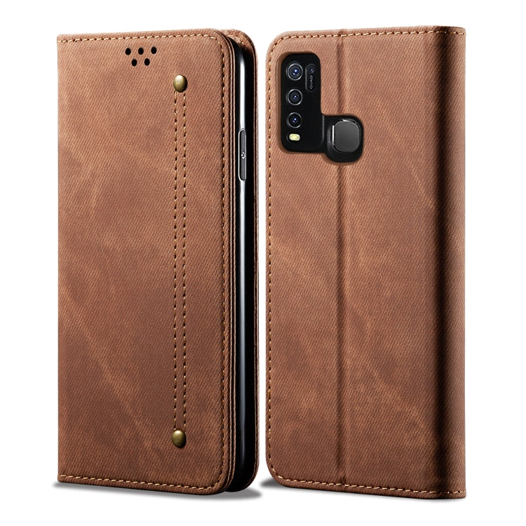 Denim Texture Casual Style Horizontal Flip Leather Case with Holder & Card Slots & Wallet, For Huawei Nova 7, For Huawei Nova 7 Pro, For Huawei Nova 7 SE / P40 Lite 5G, For Vivo Y50, For Huawei Honor X10 5G, For Xiaomi Redmi Note 9                     ...