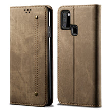 Load image into Gallery viewer, Denim Texture Casual Style Horizontal Flip Leather Case with Holder &amp; Card Slots &amp; Wallet, For Huawei Nova 7, For Huawei Nova 7 Pro, For Huawei Nova 7 SE / P40 Lite 5G, For Vivo Y50, For Huawei Honor X10 5G, For Xiaomi Redmi Note 9                     ...