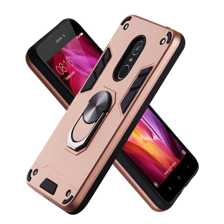 2 in 1 Armour Series PC + TPU Protective Case with Ring Holder, For Xiaomi Redmi Note 4 / Note 4X / Redmi 4(India)