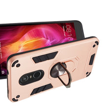 Load image into Gallery viewer, 2 in 1 Armour Series PC + TPU Protective Case with Ring Holder, For Xiaomi Redmi Note 4 / Note 4X / Redmi 4(India)
