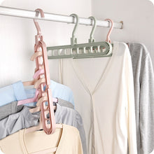 Load image into Gallery viewer, Multifunctional Magic Nine-hole Clothes Hanger, Random Color