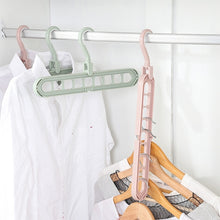 Load image into Gallery viewer, Multifunctional Magic Nine-hole Clothes Hanger, Random Color