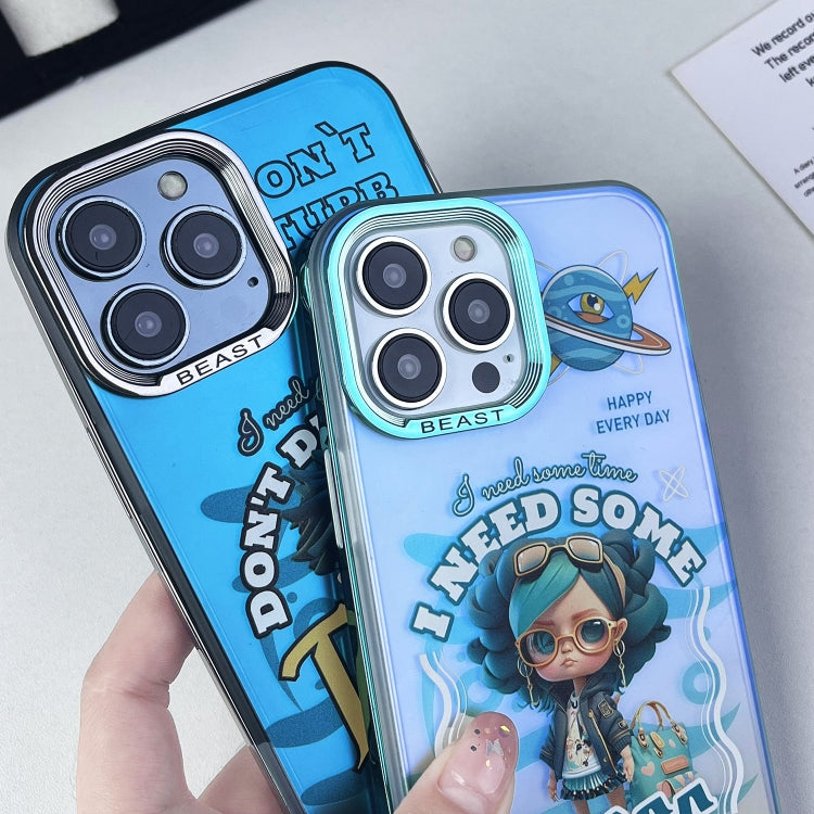 Aurora Series Painted Pattern Phone Case, For iPhone 13, For iPhone 12, For iPhone 12 Pro Max, For iPhone 12 Pro, For iPhone 11