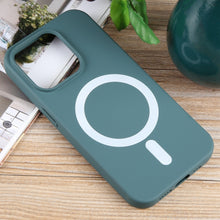 Load image into Gallery viewer, MagSafe Liquid Silicone Phone Case, For iPhone 12 Pro, For iPhone 11 Pro Max, For iPhone 11, For iPhone 11 Pro