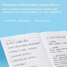 Load image into Gallery viewer, Deli 7653 Notebook A5 Wireless Binding Soft Surface Simple Notepad Student Notepad
