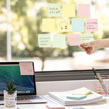 Load image into Gallery viewer, Deli 7156 Sticky Notes Colorful Note Label Paper, Specification: 100 Sheets, 100 Sheets