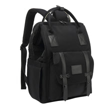 Load image into Gallery viewer, Multifunctional Mommy Bag Large Capacity Outgoing Baby Care Backpack, Grey, Blue, Black, Pink, Cartoon Bear, Classic Grey, Classic Black, Classic Blue