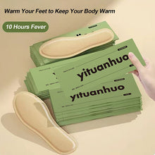Load image into Gallery viewer, 1 Pair Heated Walking Insoles Foot Warmer Patch, Female 36-39, Male 40-43