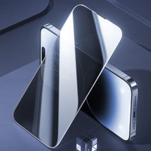 Load image into Gallery viewer, Baseus Sapphire Series Dustproof Peep-proof Tempered Glass Film, For iPhone 15
