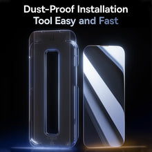 Load image into Gallery viewer, Baseus Sapphire Series Dustproof Peep-proof Tempered Glass Film, For iPhone 15