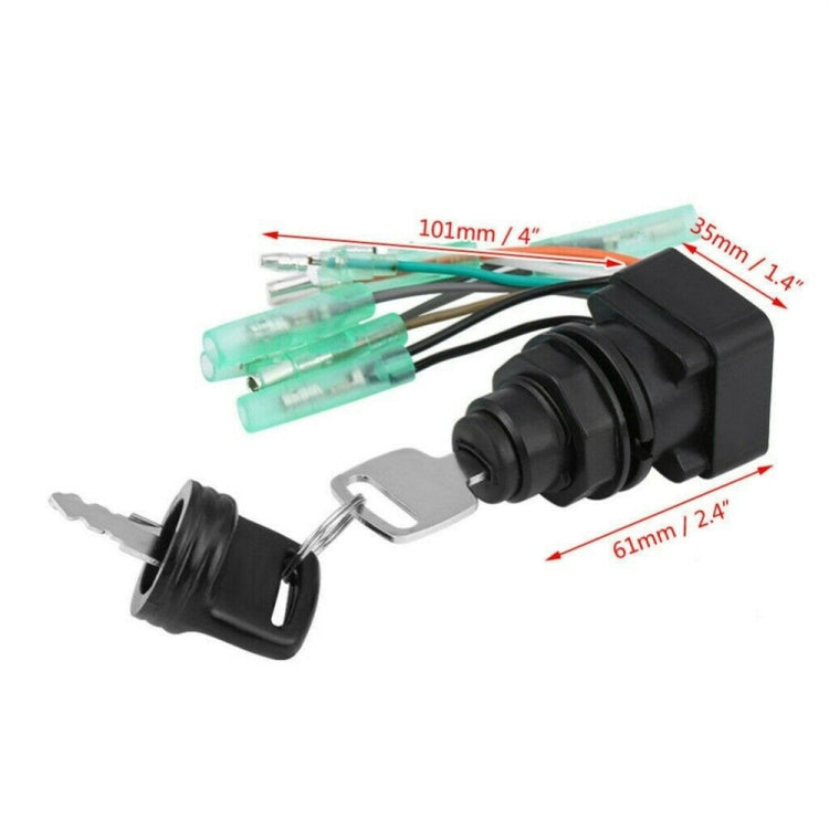 For Suzuki Marine Outboard Control Box Ignition Start Key 37110-99E00, 37110-99E00