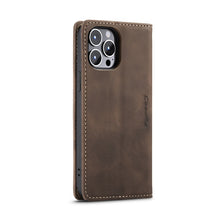 Load image into Gallery viewer, CaseMe 013 Multifunctional Horizontal Flip Leather Phone Case, For iPhone 15 Pro Max, For iPhone 15 Pro, For iPhone 15 Plus, For iPhone 15