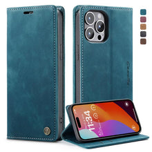 Load image into Gallery viewer, CaseMe 013 Multifunctional Horizontal Flip Leather Phone Case, For iPhone 15 Pro Max, For iPhone 15 Pro, For iPhone 15 Plus, For iPhone 15