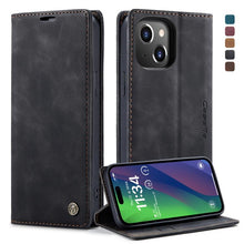 Load image into Gallery viewer, CaseMe 013 Multifunctional Horizontal Flip Leather Phone Case, For iPhone 15 Pro Max, For iPhone 15 Pro, For iPhone 15 Plus, For iPhone 15