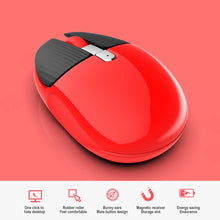 Load image into Gallery viewer, HXSJ M106 2.4GHZ 1600dpi Single-mode Wireless Mouse USB Rechargeable