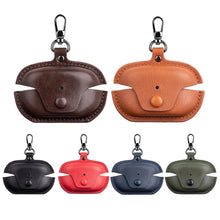 Load image into Gallery viewer, Leather TWS Earphone Protective Case with Hook, For Sony WF-1000XM5
