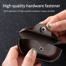 Load image into Gallery viewer, Leather TWS Earphone Protective Case with Hook, For Sony WF-1000XM5