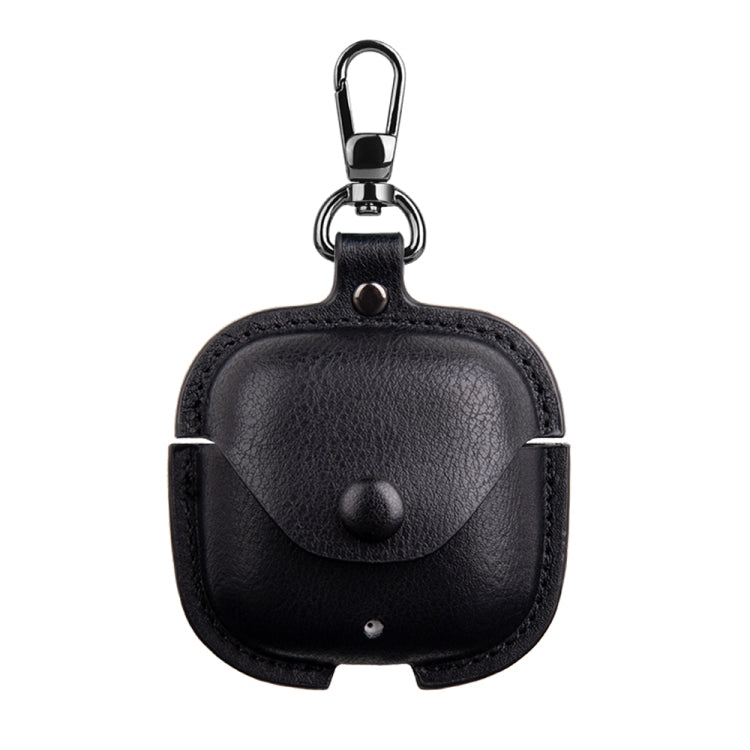 Leather TWS Earphone Protective Case with Hook