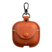 Load image into Gallery viewer, Leather TWS Earphone Protective Case with Hook