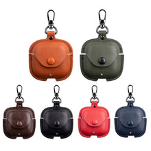 Load image into Gallery viewer, Leather TWS Earphone Protective Case with Hook